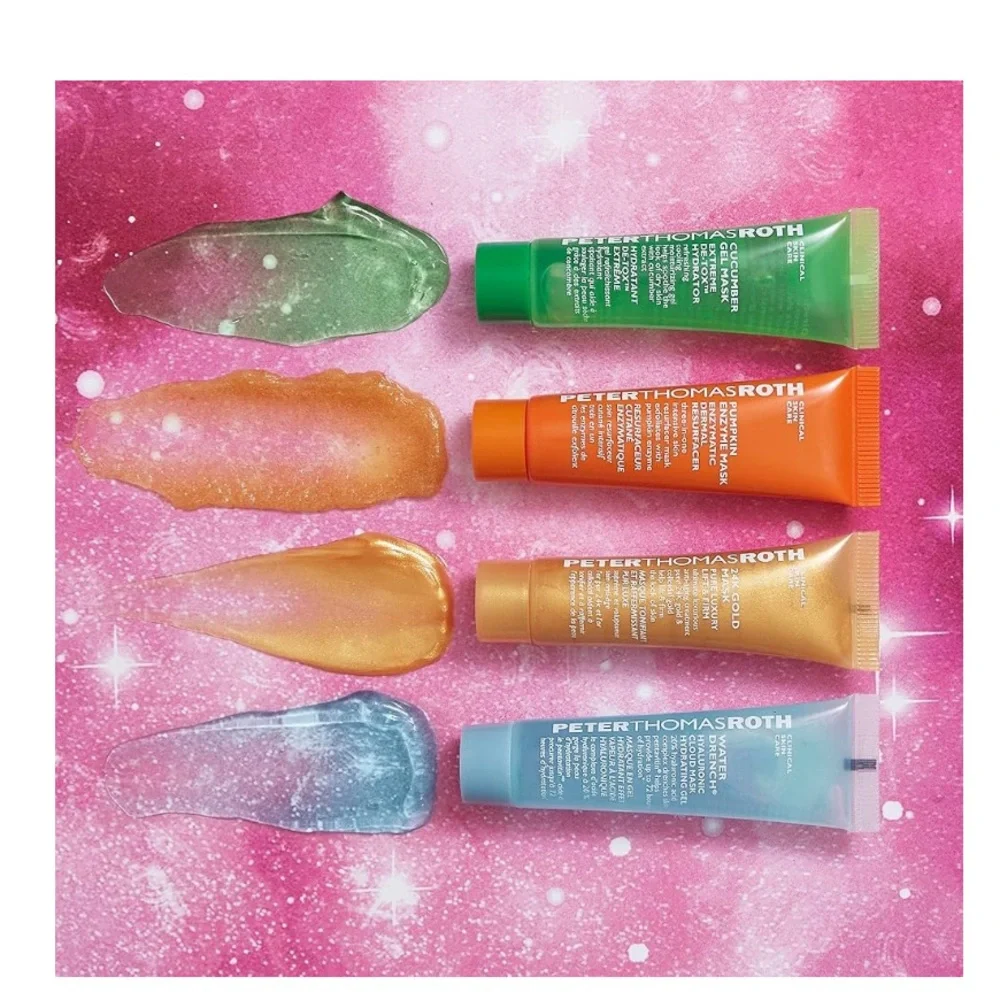 Peter Thomas Roth Mini Mask Multiverse Set - Green, Orange, gold , blue, NWT - Picture 2 of 4